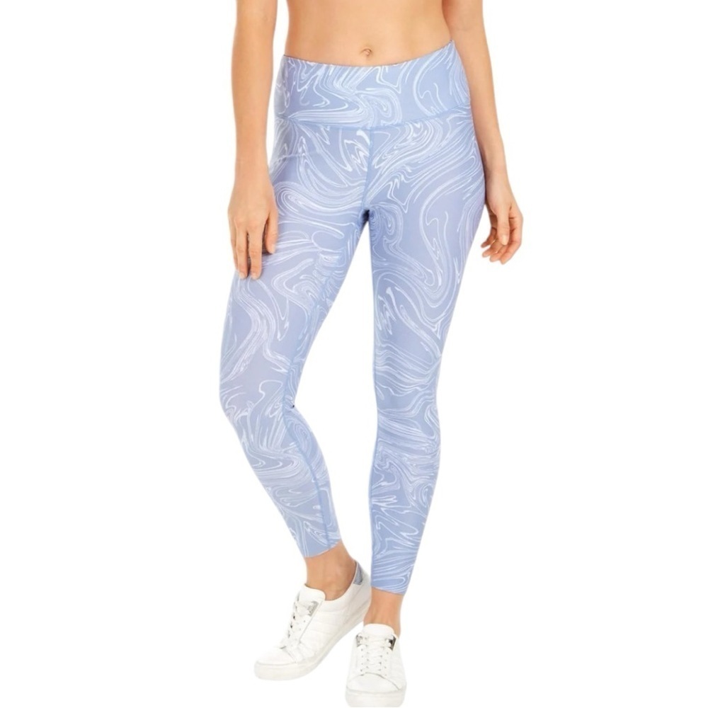 Calvin Klein Transcend Performance Marble pink Printed High Waist soft Leggings